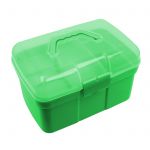 Green, Large, 32cm x 23cm Grooming Accessories Box Only by Perry Equestrian 7185